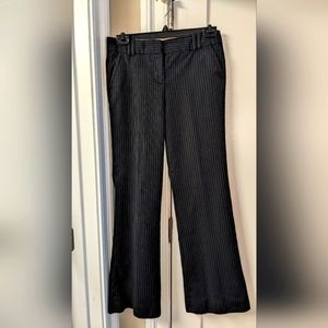 J Crew City fit striped wool pants